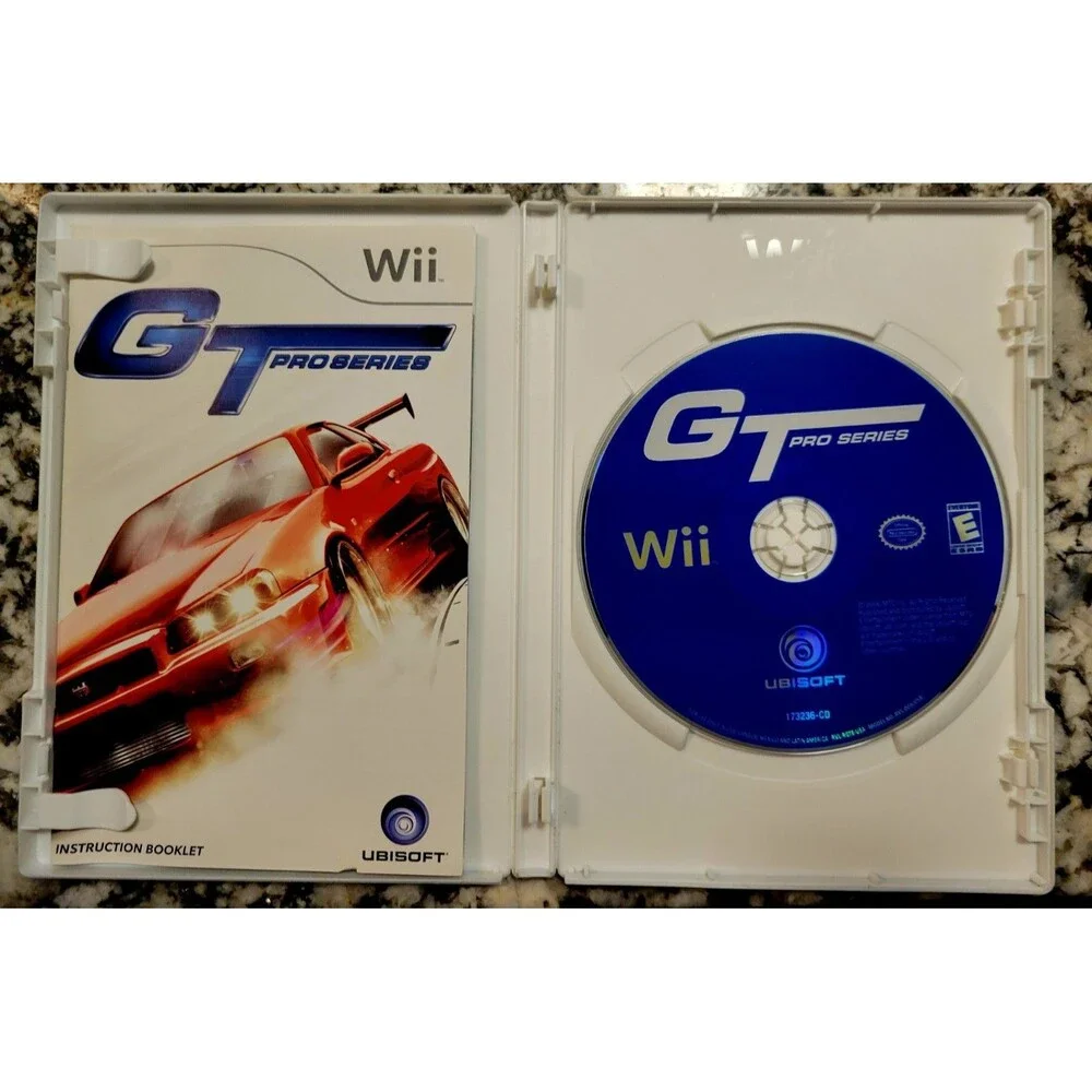 NINTENDO Wii: GT PRO SERIES, CIB,MANUAL,FLAWLESS DISC,LN COND, TESTED, FAST SHIP